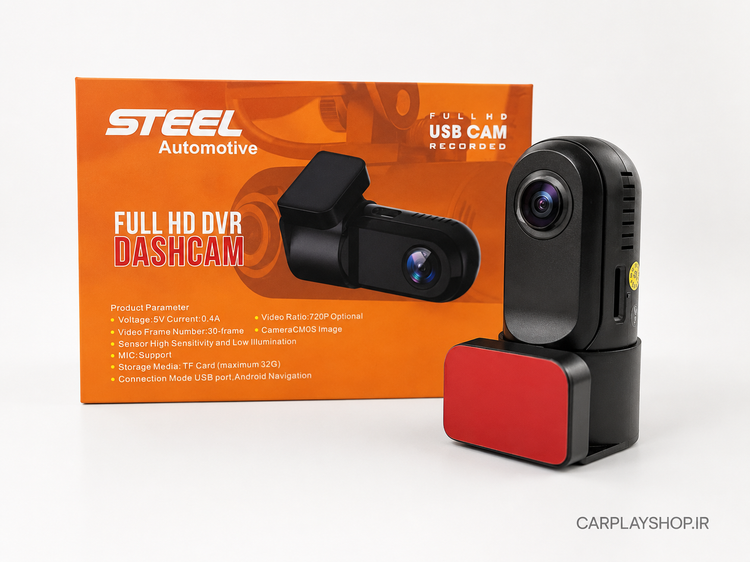 دوربین ثبت وقایع خودرو Dashcam مناسب مانیتورهای اندروید و CarPlay